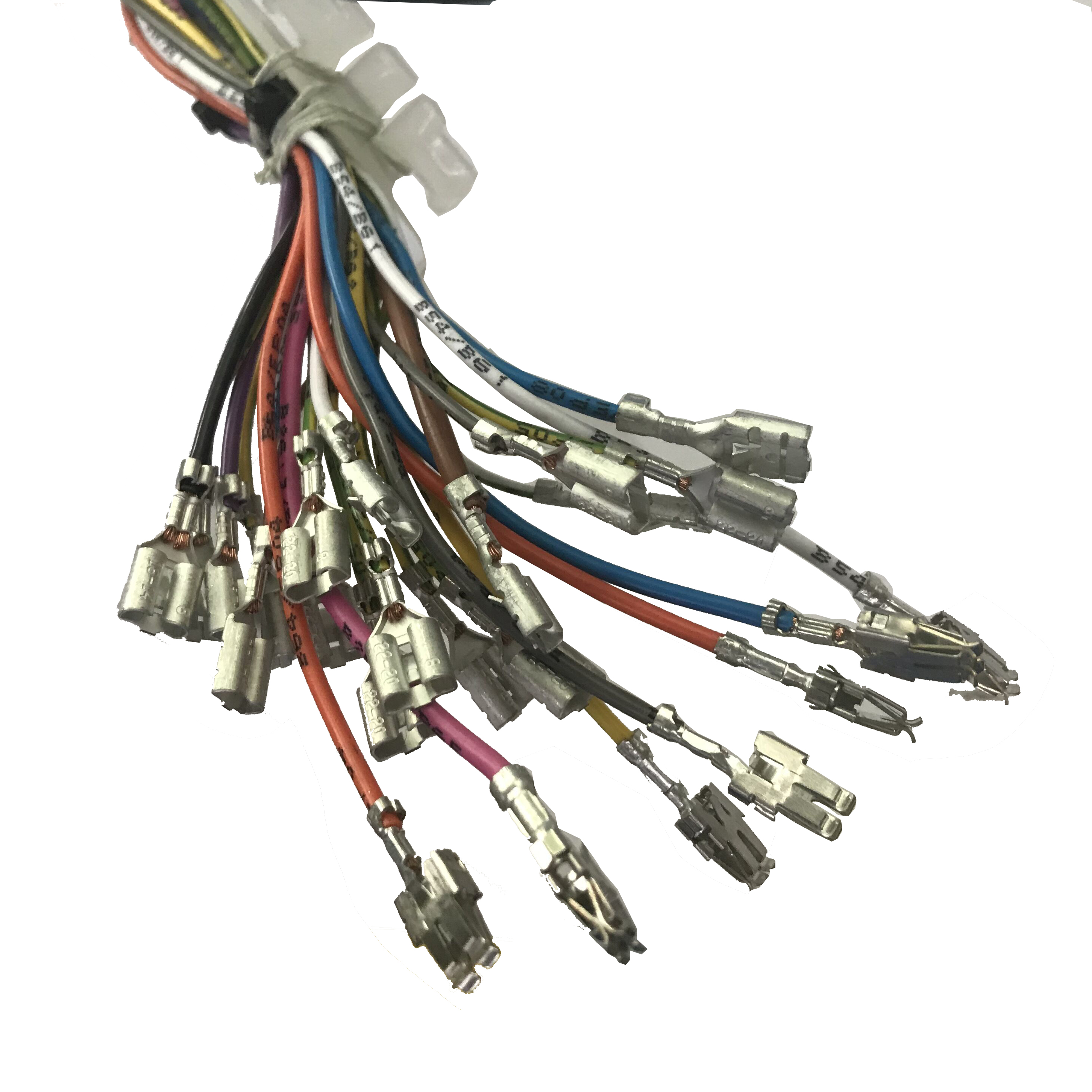 Faisceau de câbles industriel métier à tisser de câbles de commande électrique personnalisé