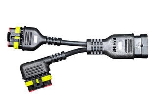 Faisceau de câbles prémoulé haute performance AMP SUPERSEAL, résistant à l'eau